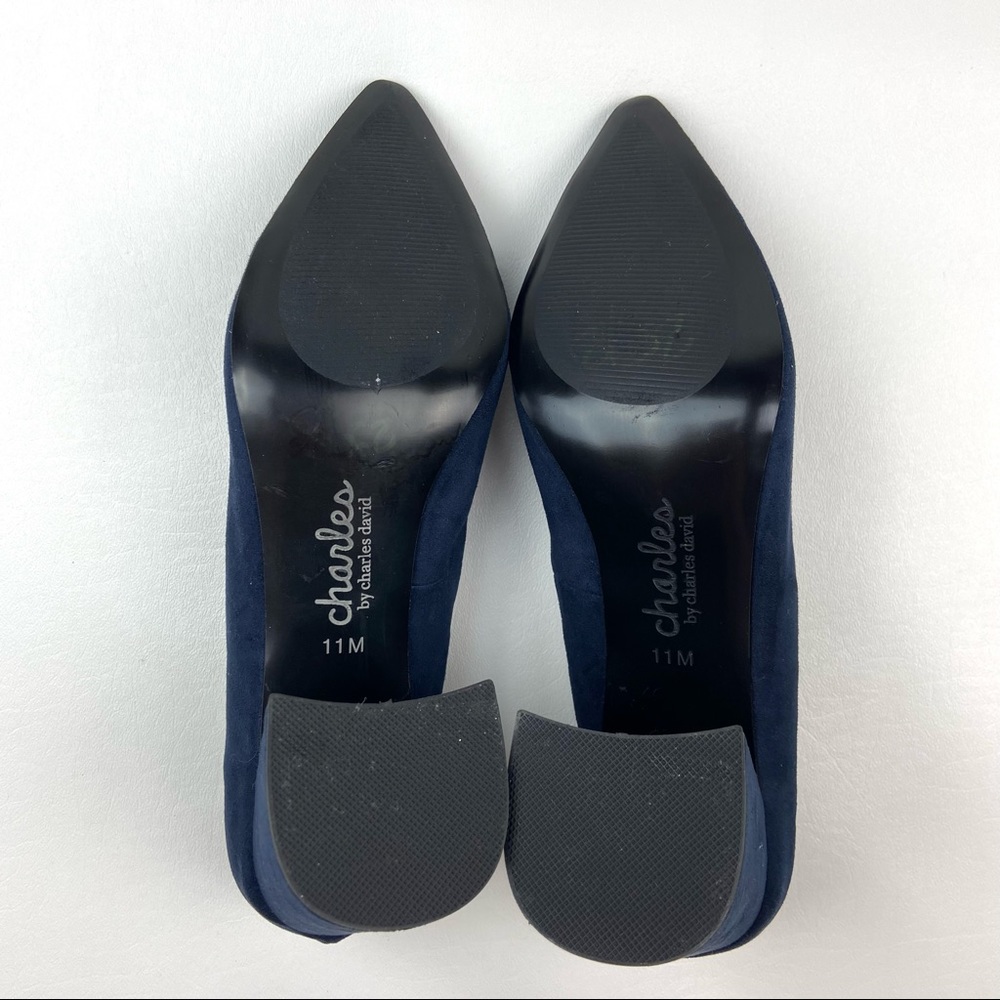 Charles By Charles David Navy Heels - Picture 6 of 7